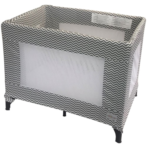 Coverplay® Chevy Play Yard Slipcover, Chevron Design